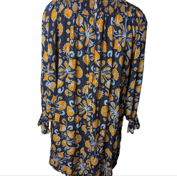 NWT..Anthropologie Darien Tunic Mini Floral Dress.. Size XS - Picture 5 of 9